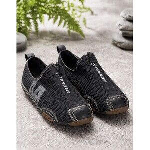 Merrell Barrado Shoes Womens 7.5 Black Zip Athletic Minimalist Running J73426